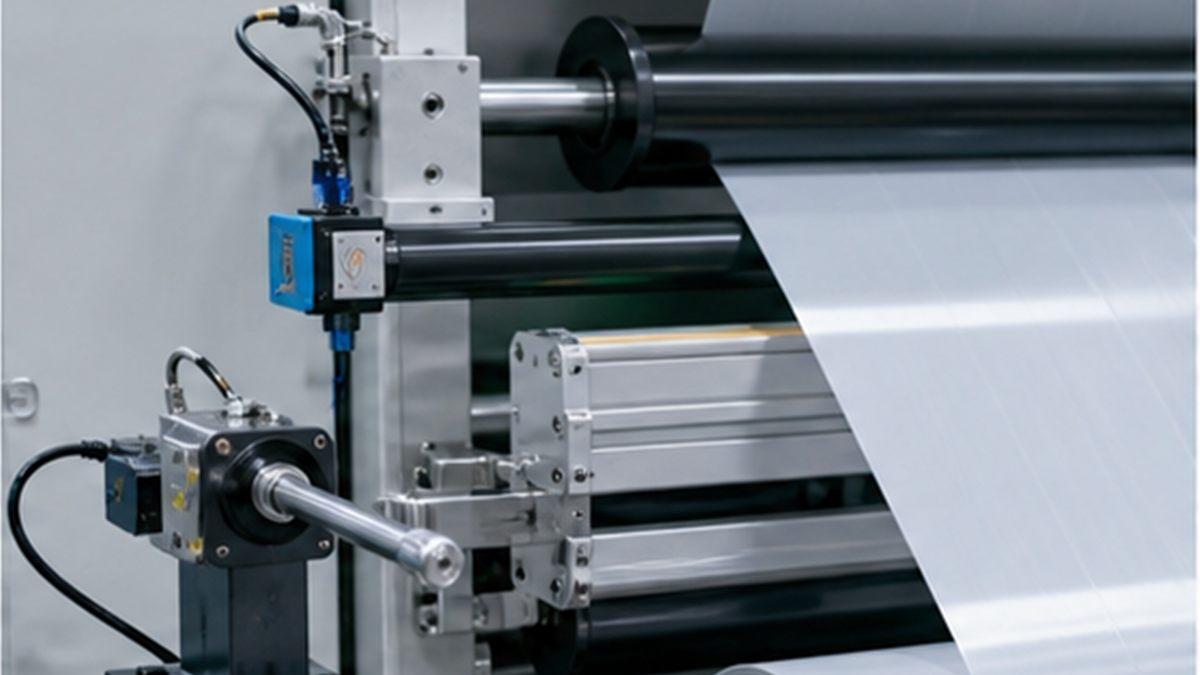 Flexible packaging web handling line